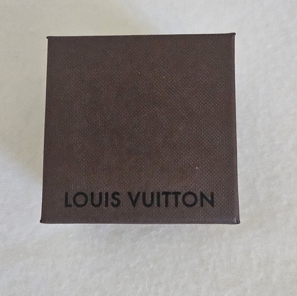 Vintage Louis Vuitton small jewelry box paper